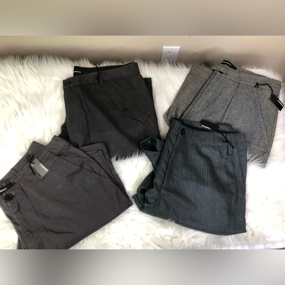 Gramercy Lot Of 4 Pairs Shorts 4 Styles Size 34